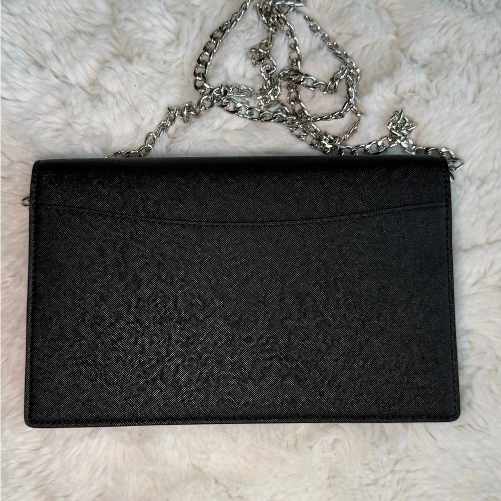 Marc Jacobs Black Crossbody with Silver Chain - Picture 8 of 8